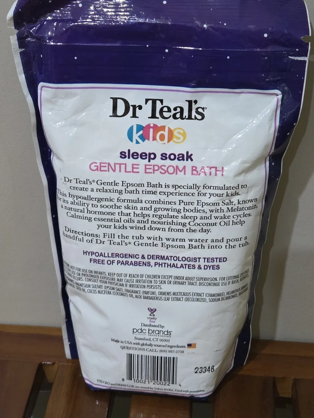 Dr Teal's Kids Sleep Soak Gentle 2lbs Epsom Bath New